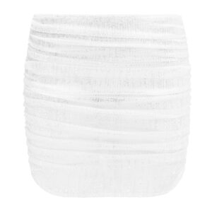 KEA Sequin Skirt White/Silver