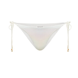 Milos Bottoms II Iridescent White
