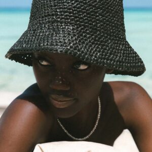 Raffia Bucket Hat