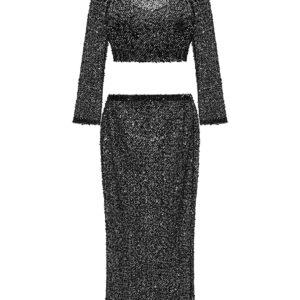 Laguna Set Deep Black Sequins