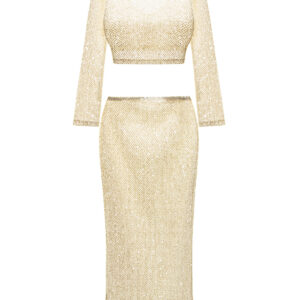 Laguna Set Off White Sequins